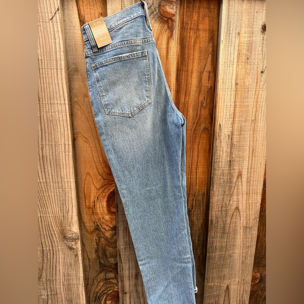 Madewell Classic Straight Jeans
